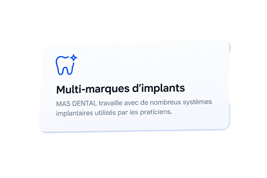 Multi-marques d’implants